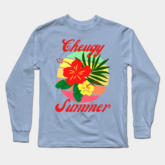 Cheugy Summer Long Sleeve T-Shirt by TJWDraws